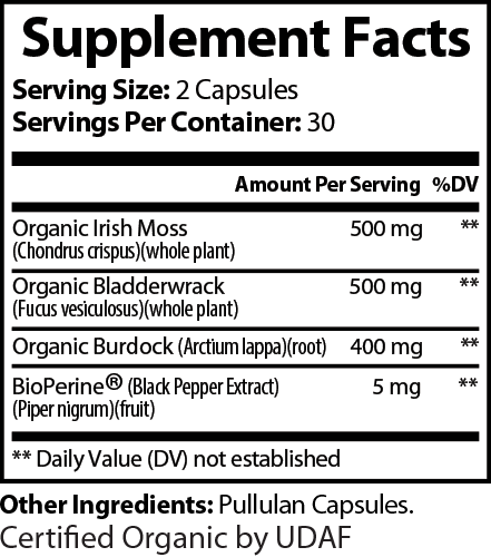 Sea Moss (w/ Black Pepper)